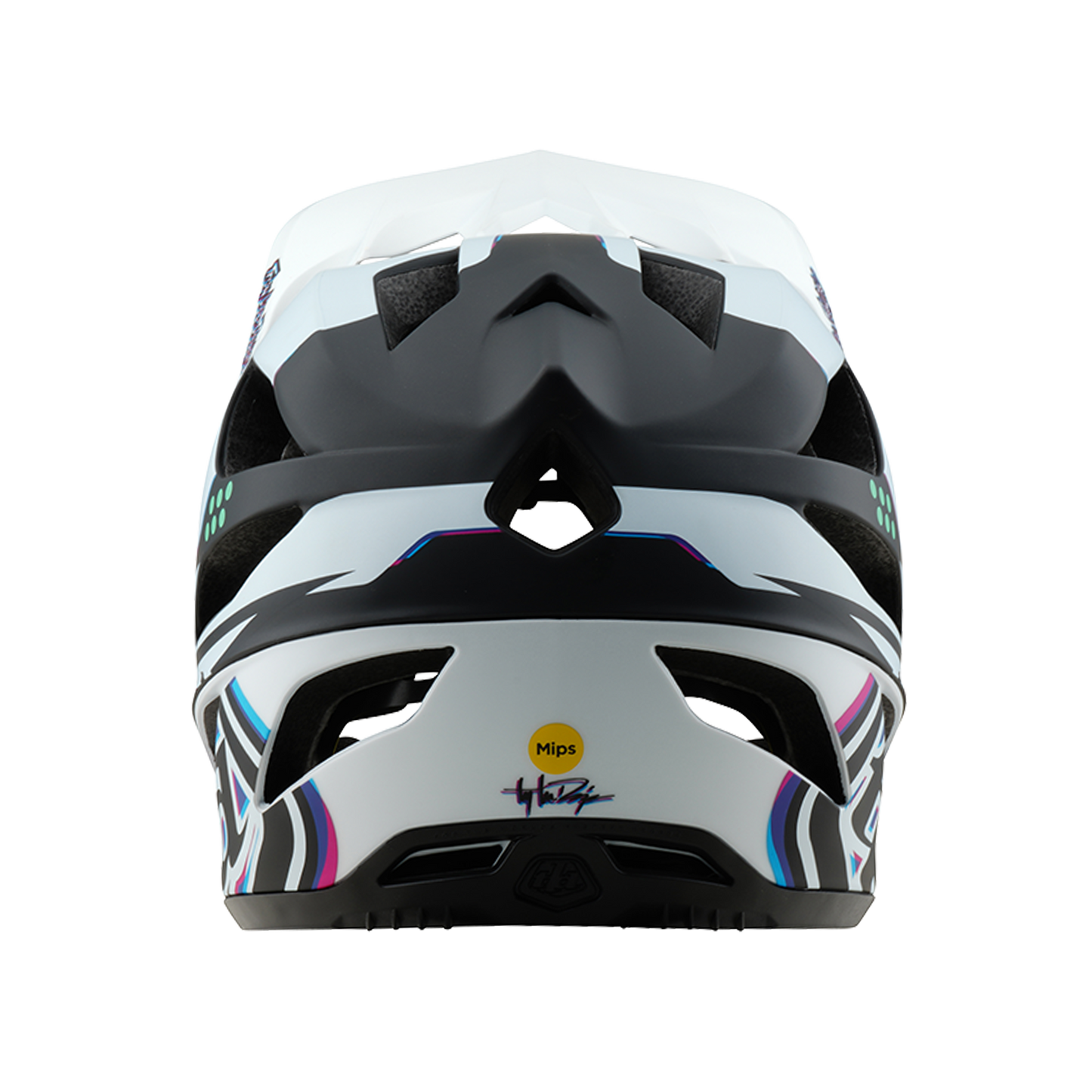 Troy Lee Design STAGE MIPS MTB-hjälm Svart/vit