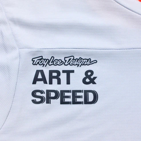 TROY LEE DESIGNS SKYLINE Langærmet Jersey Hvid/Rød