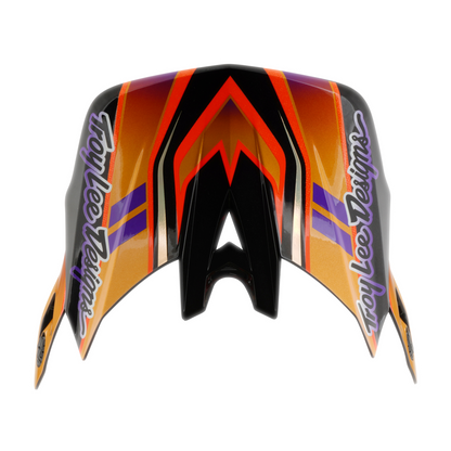 Casque VTT TROY LEE DESIGNS D4 CARBON MIPS Crest Gold