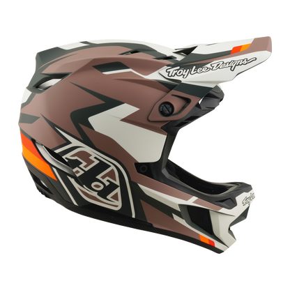 Casque VTT TROY LEE DESIGNS D4 POLYACRYLITE MIPS ROAMER Clay