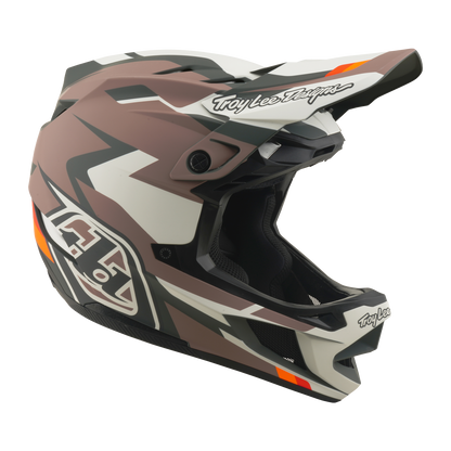 Casque VTT TROY LEE DESIGNS D4 POLYACRYLITE MIPS ROAMER Clay