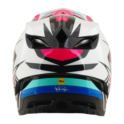 Casque VTT TROY LEE DESIGNS D4 POLYACRYLITE MIPS ROAMER Magenta