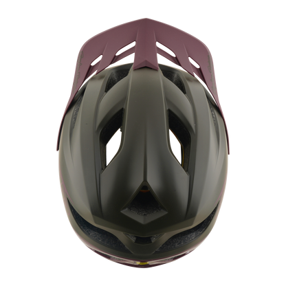Casque VTT TROY LEE DESIGNS FLOWLINE POINT MIPS Gris/Prune