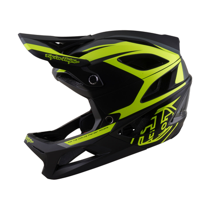 Casque VTT TROY LEE DESIGNS STAGE 2 HIGH VIZ Charcoal/Jaune