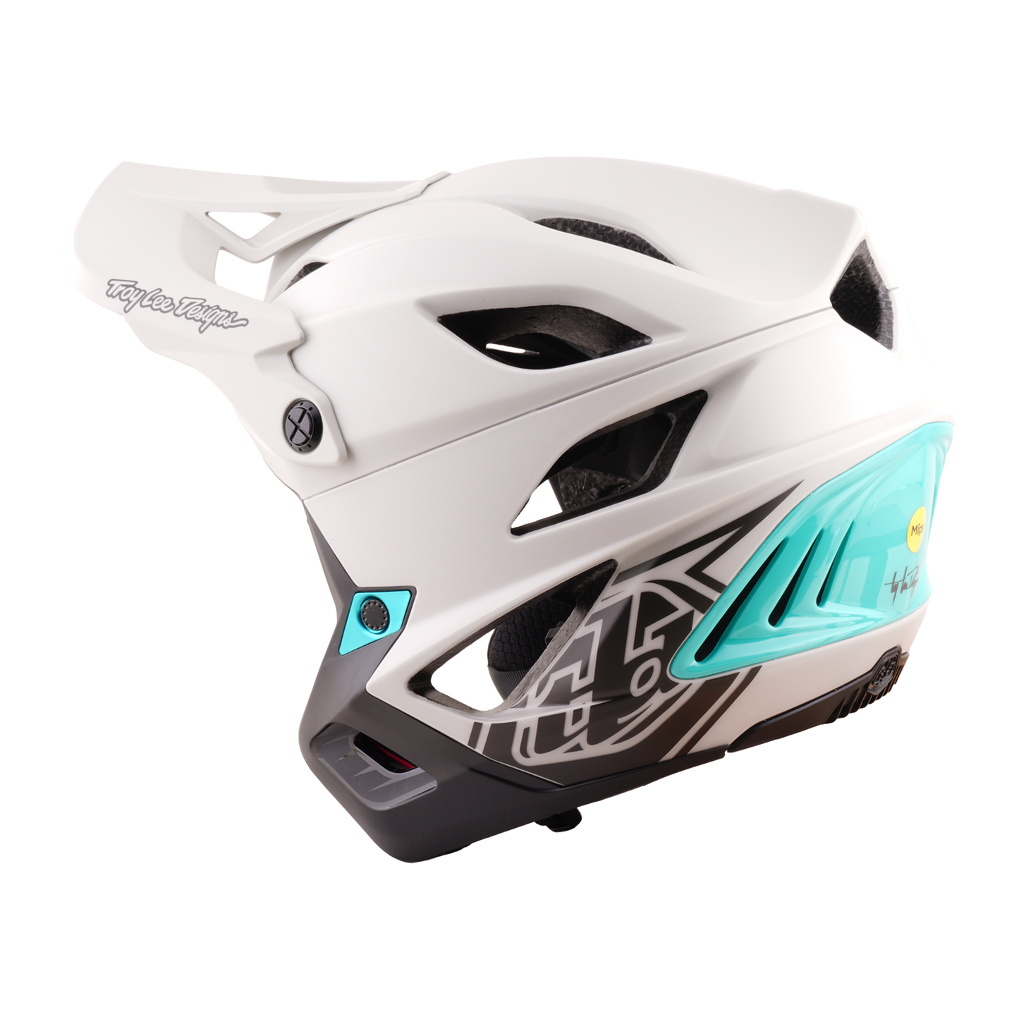 MTB přilba TROY LEE DESIGNS STAGE STUNT DRONE PUMICE Grey/Green