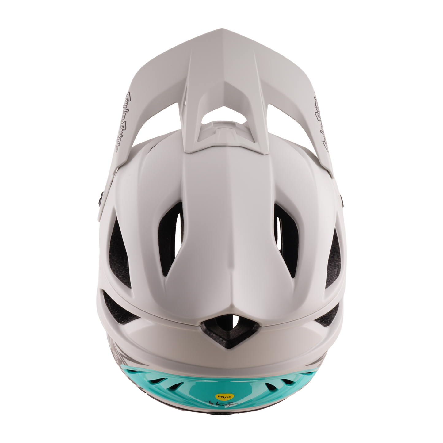 MTB přilba TROY LEE DESIGNS STAGE STUNT DRONE PUMICE Grey/Green