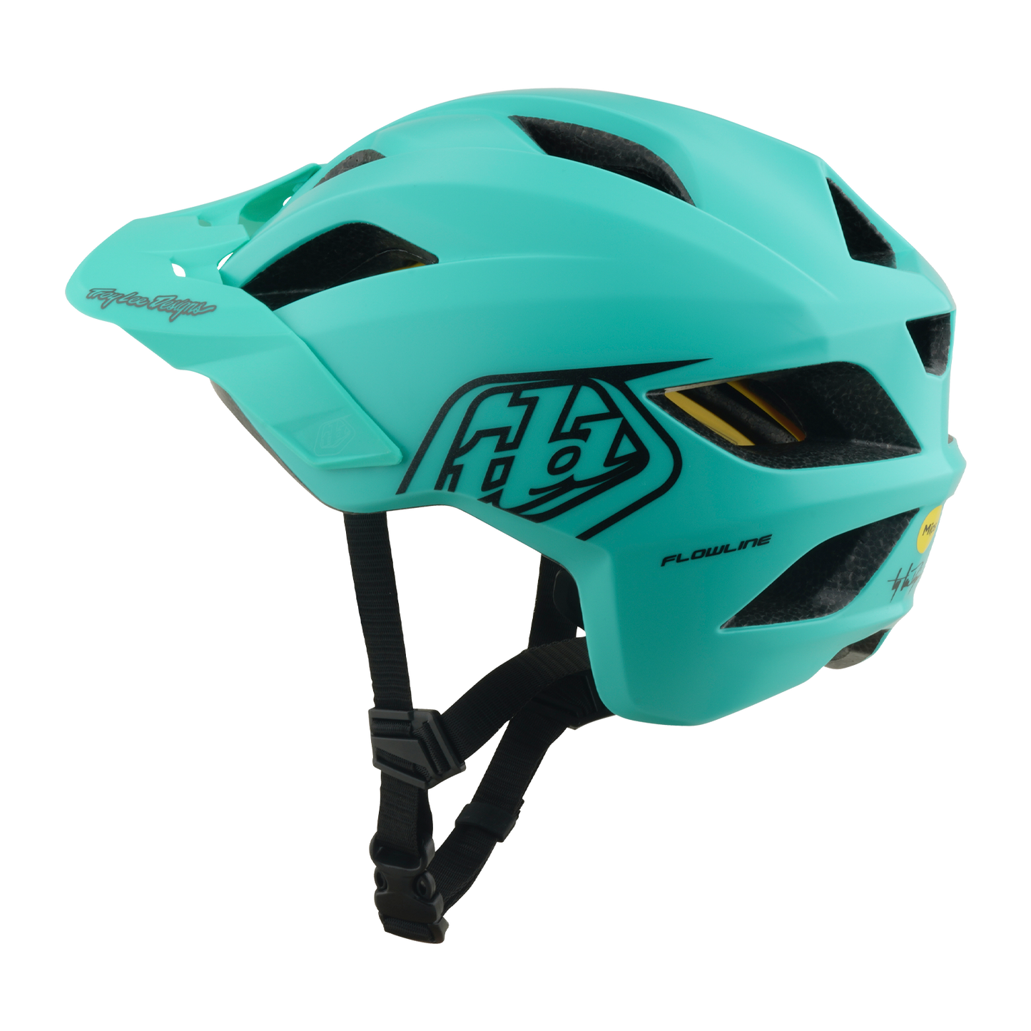 Kask MTB TROY LEE DESIGNS FLOWLINE POINT MIPS Junior Charcoal/Green