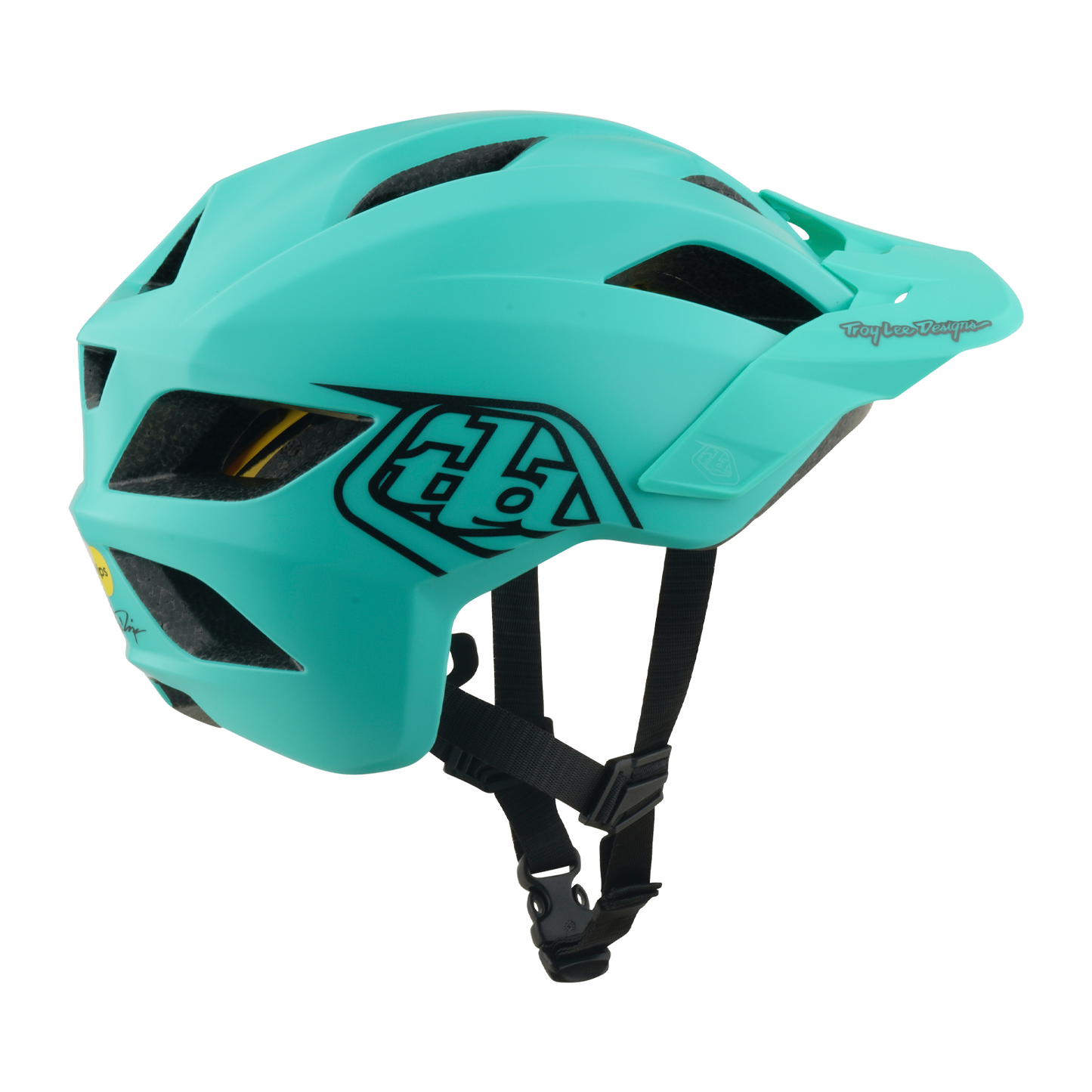 Kask MTB TROY LEE DESIGNS FLOWLINE POINT MIPS Junior Charcoal/Green