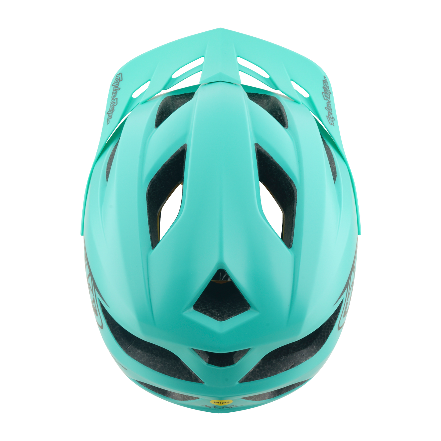 Kask MTB TROY LEE DESIGNS FLOWLINE POINT MIPS Junior Charcoal/Green