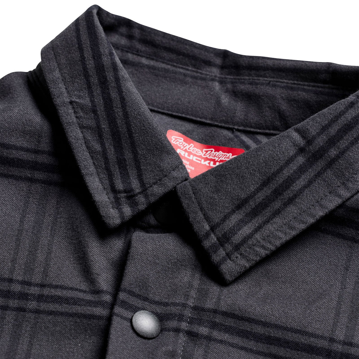 Chemise Technique TROY LEE DESIGNS RUCKUS RIDE YD PLAID Coal