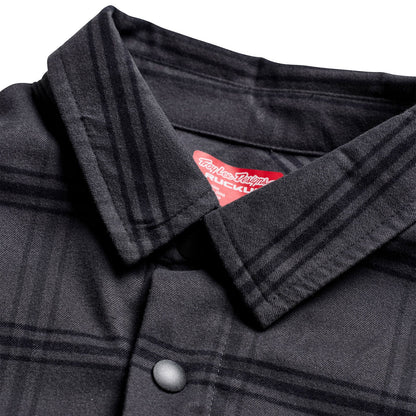 Chemise Technique TROY LEE DESIGNS RUCKUS RIDE YD PLAID Coal