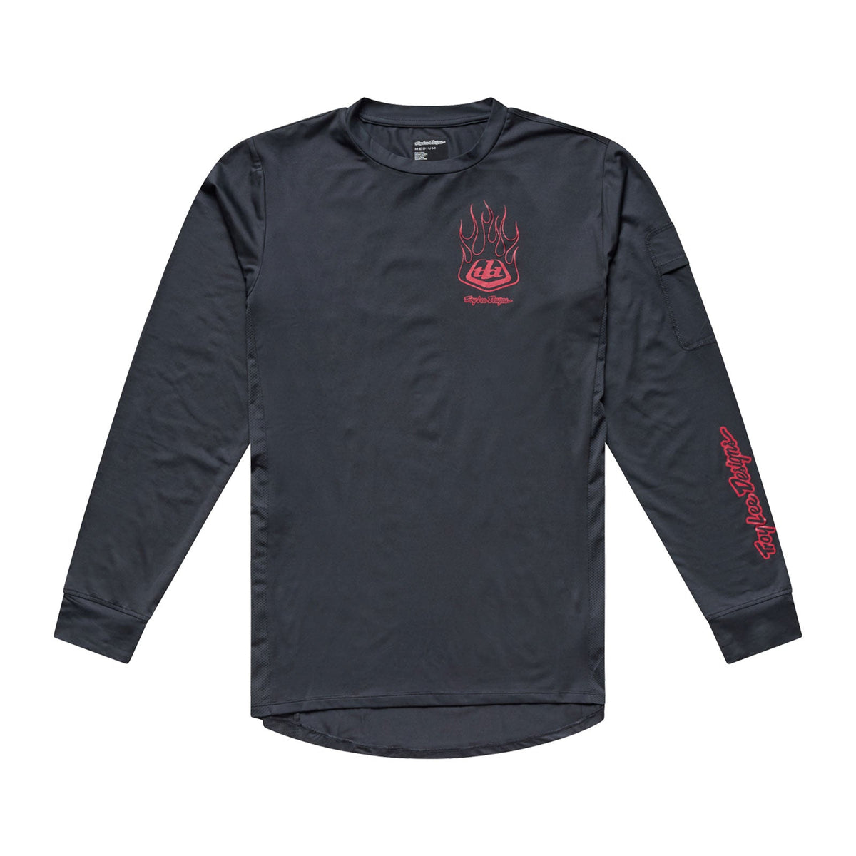 Maillot TROY LEE DESIGNS RUCKUS RIDE EMBER Manches Longues Carbon