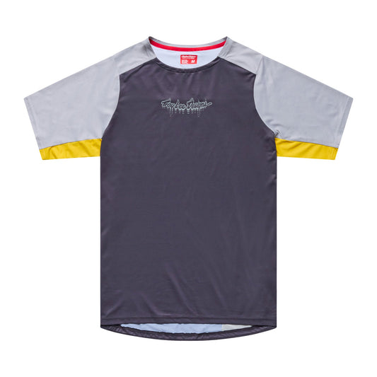 Maillot TROY LEE DESIGNS SKYLINE PRO DESCEND Manches Courtes Carbon