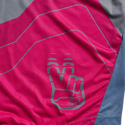 Maillot TROY LEE DESIGNS SKYLINE PRO DESCEND Manches Courtes Slate