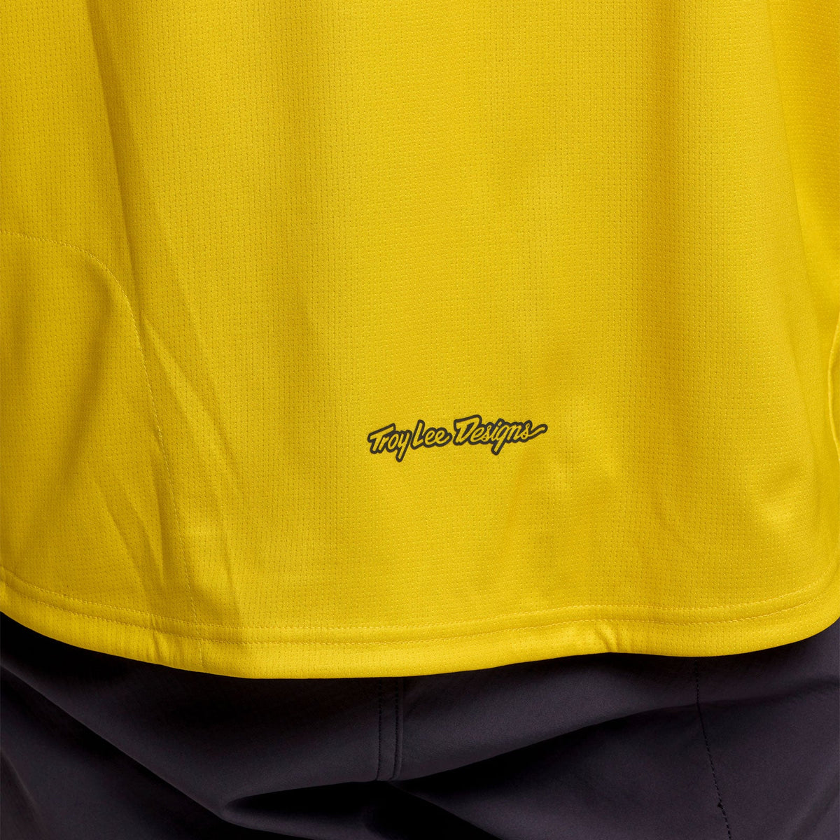 Maillot TROY LEE DESIGNS SKYLINE CHILL SWITCHBACK Manches Longues Jaune Acid