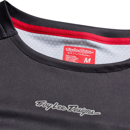 Maillot TROY LEE DESIGNS SKYLINE CHILL SWITCHBACK Manches Longues Carbon