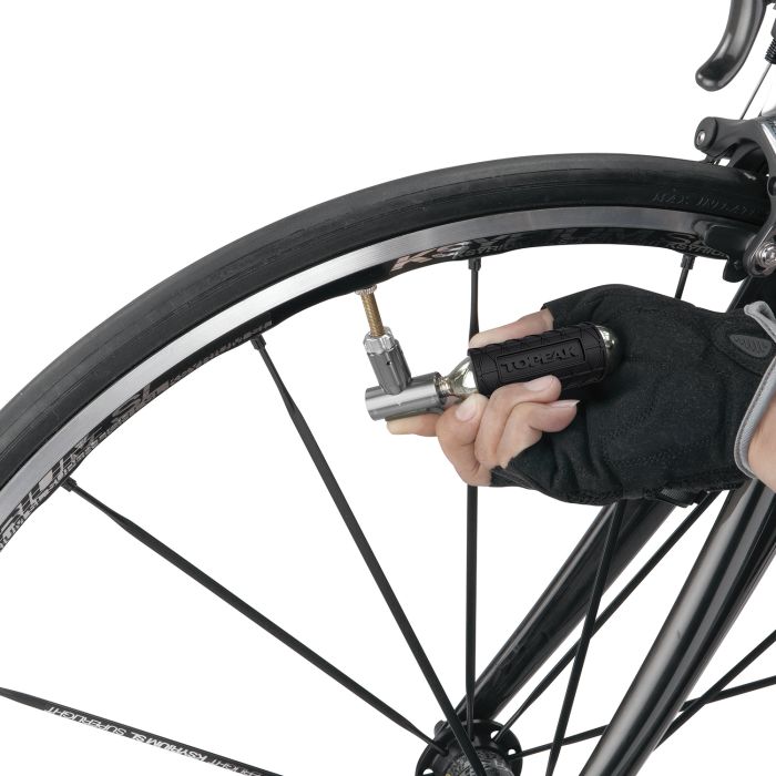 Percuteur CO2 TOPEAK + Cartouche CO2 Filetée 16 g (x1)