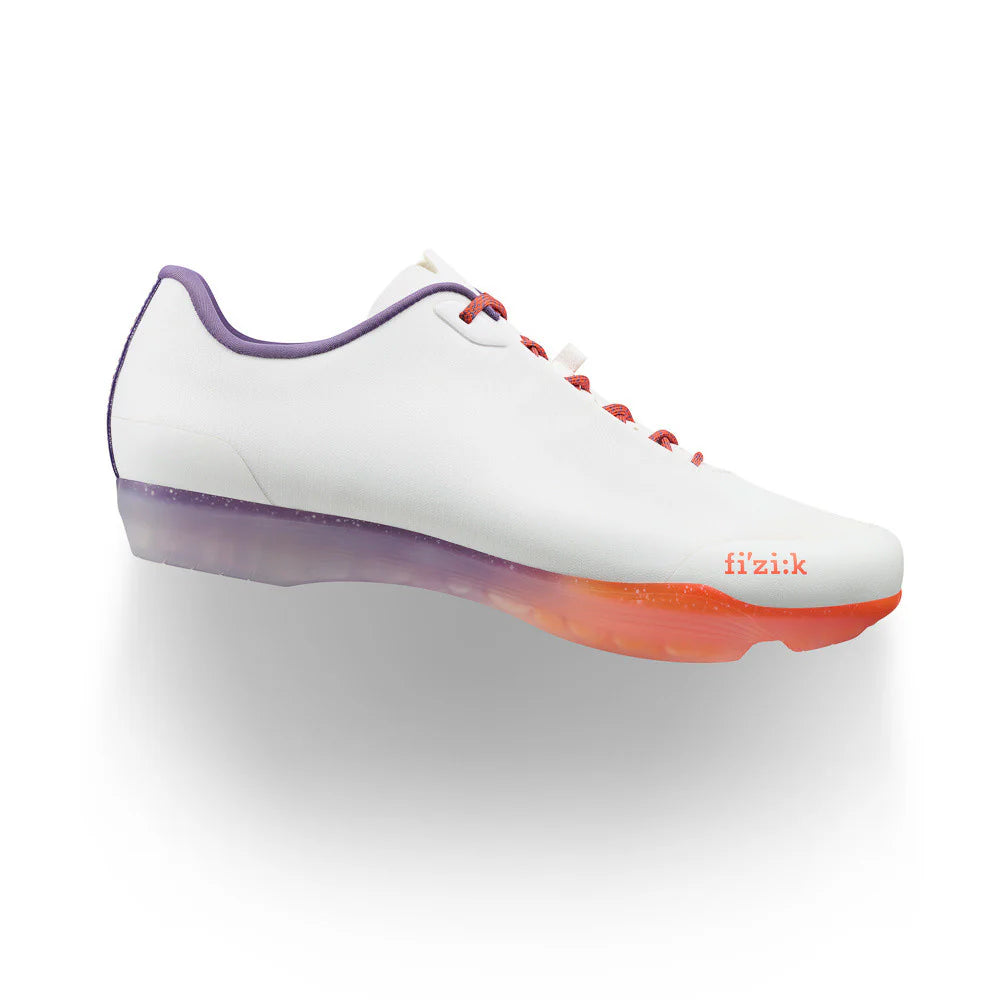 FIZIK BEAT landevejssko, hvid/orange