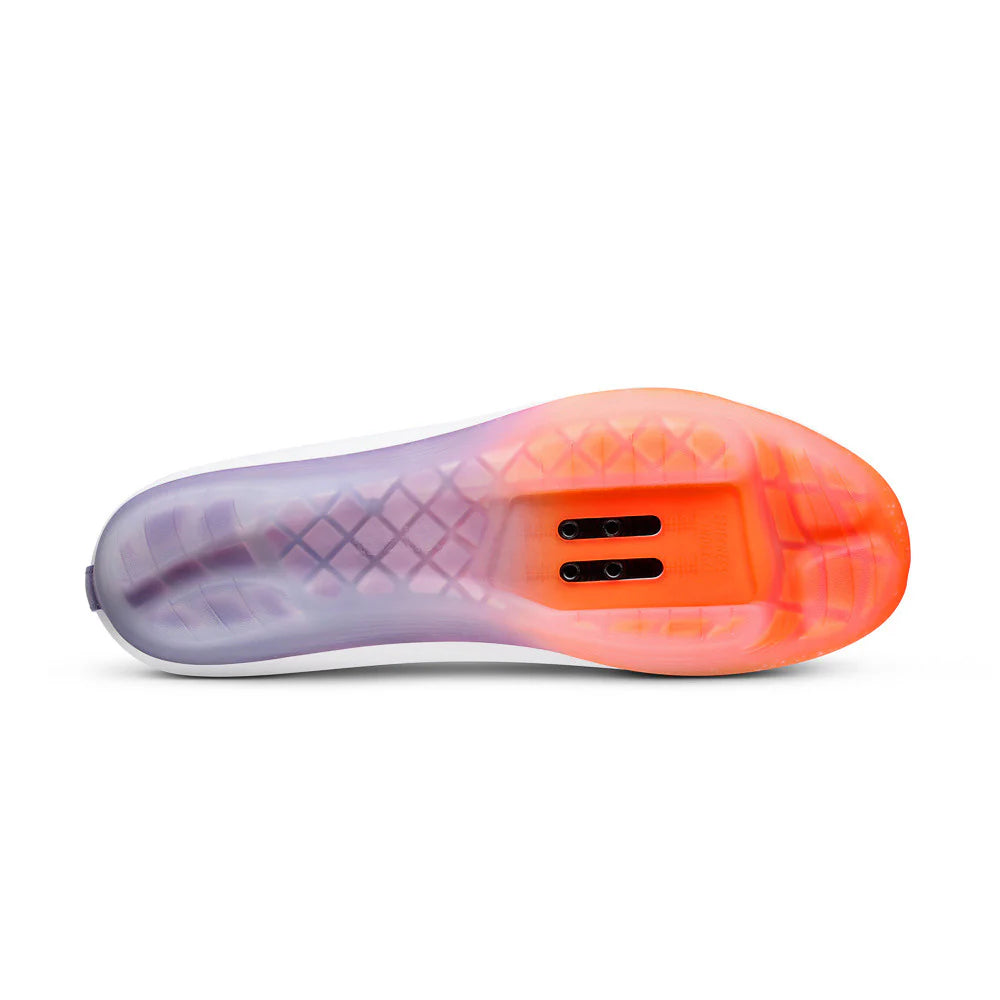 FIZIK BEAT landevejssko, hvid/orange