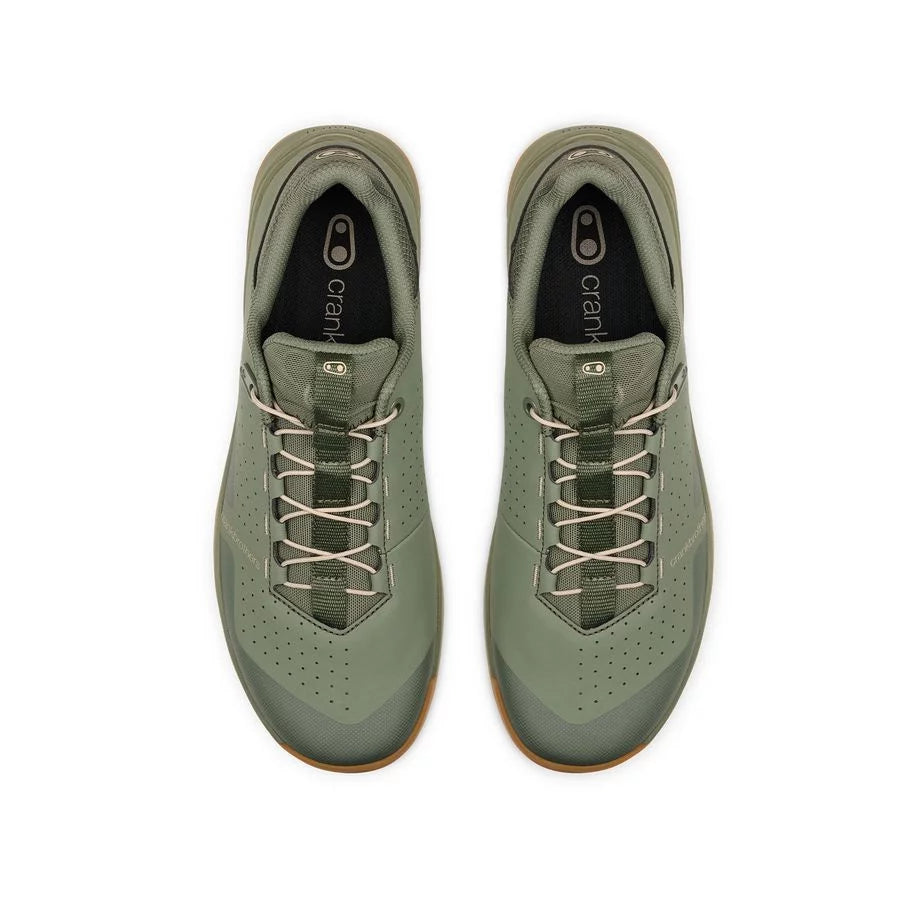 CRANKBROTHERS STAMP TRAIL SPEED LACE MTB-skor Grön/Sand/Gum