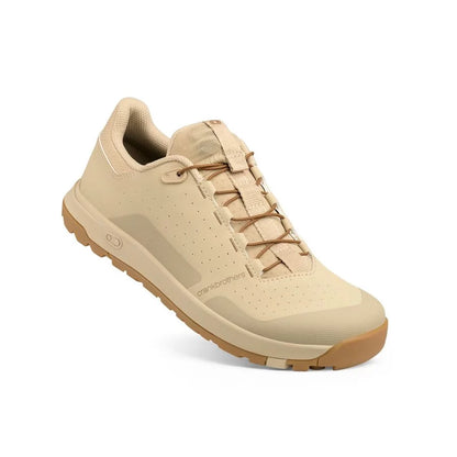 Chaussures VTT CRANKBROTHERS STAMP TRAIL SPEED LACE Sand/Marron/Gum — vue trois quarts