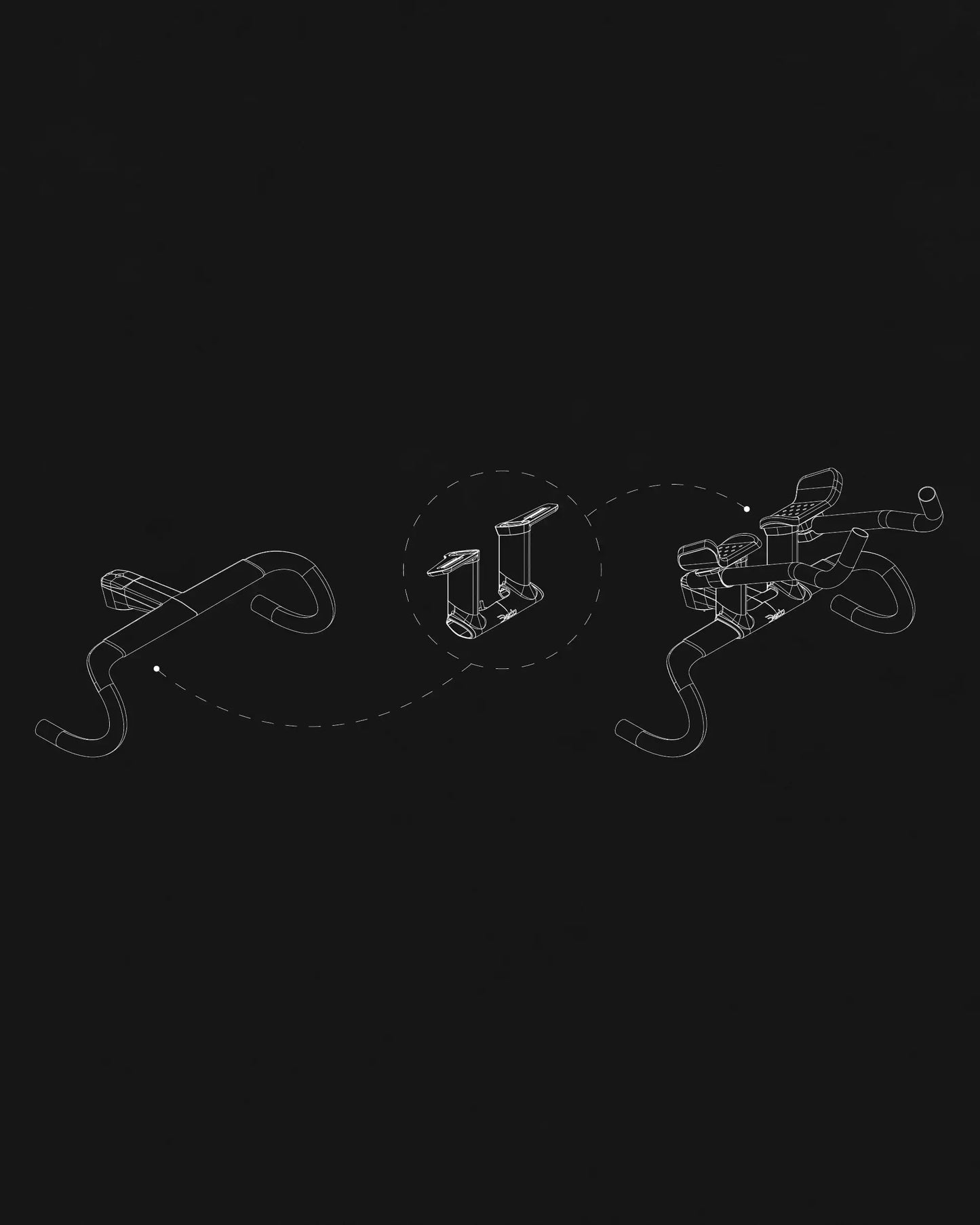 DEDA TT314 CLIP-ON hållare för förlängningssladd