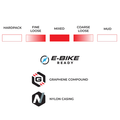 Pneu VITTORIA TERRENO T50 MIXED Gravel Endurance 700c Tubeless Ready Souple Marron