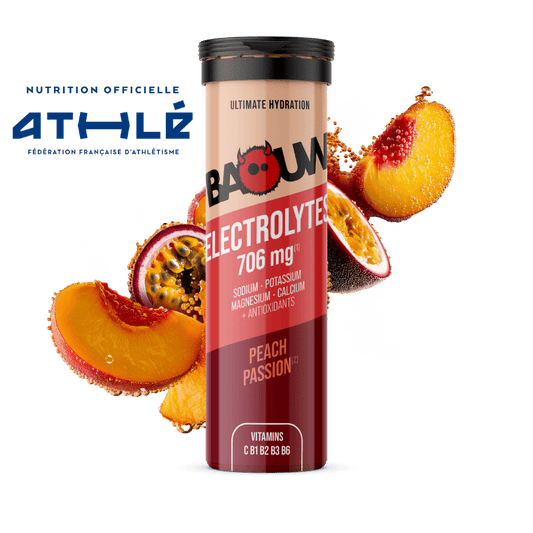BAOUW Energy Drink (tuba 10 tabletek) Brzoskwinia/Pasja