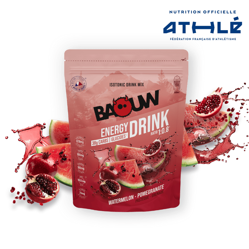 BAOUW ISOTONIC Energy Drink (585g) Meloun/pomerančové jablko