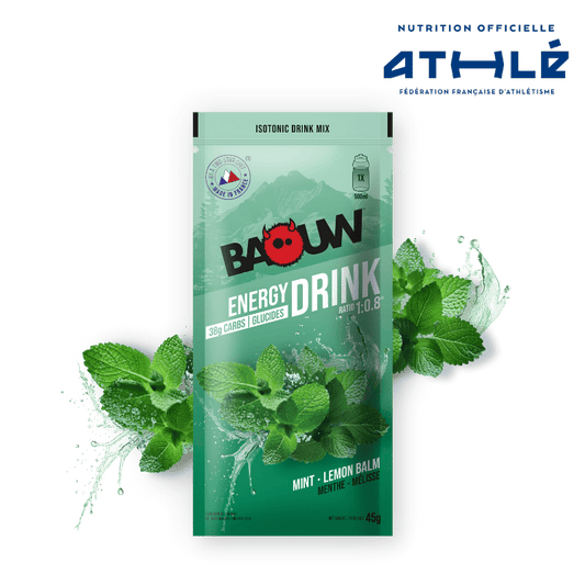 BAOUW ISOTONIC Energidryck (45 g) Mint/Melissa