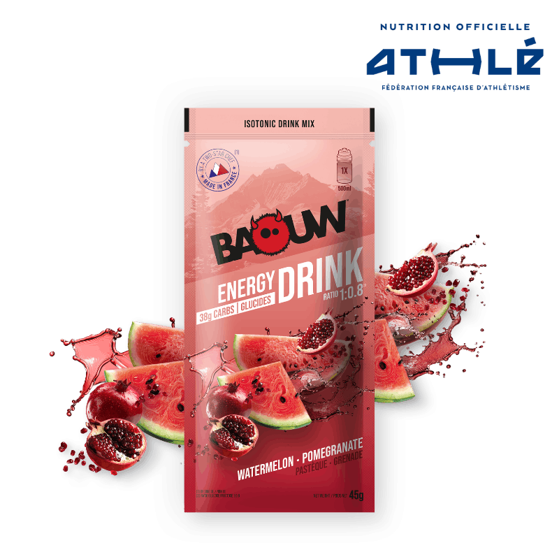 BAOUW ISOTONIC Energy Drink (45g) Meloun/pomerančové jablko
