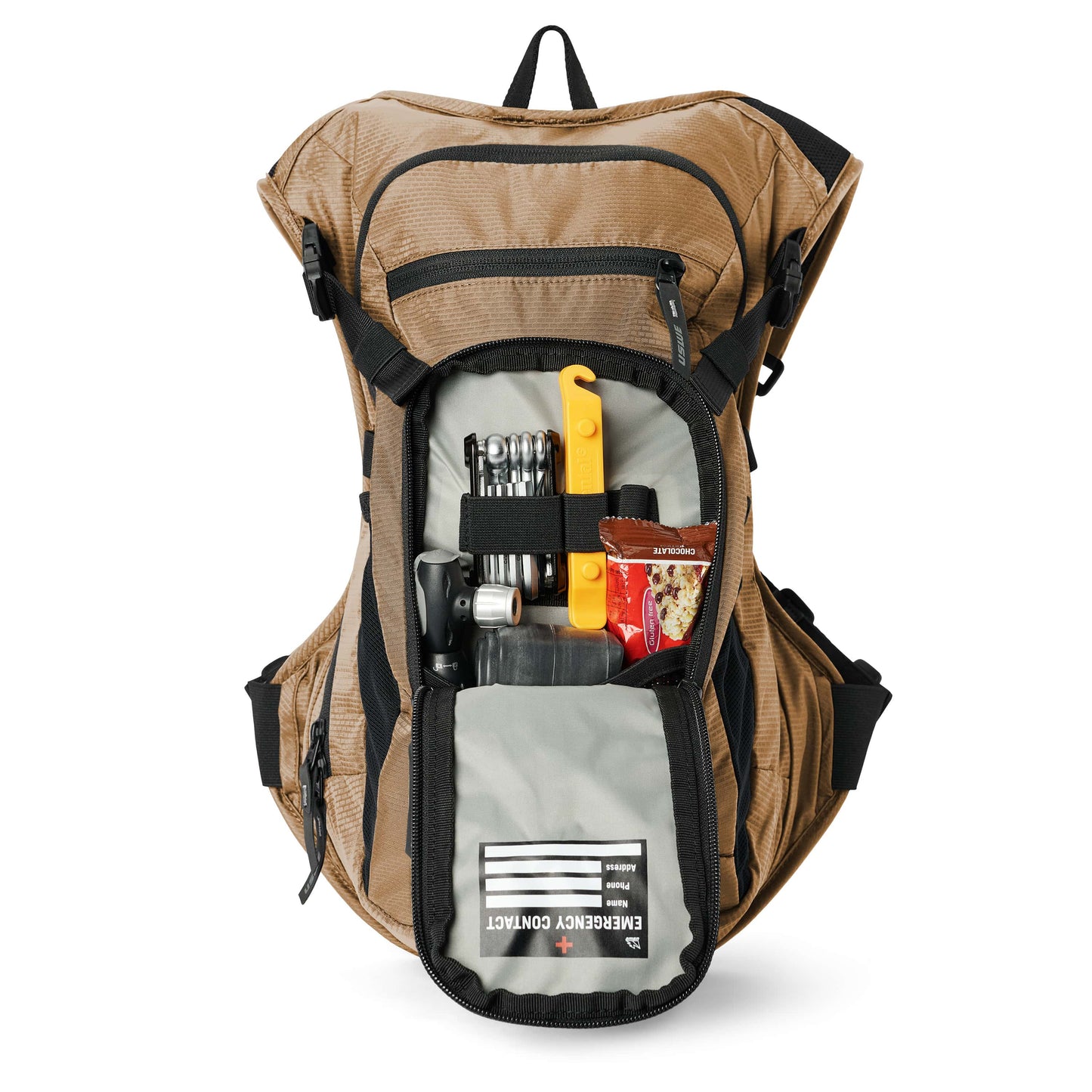 Hydratační batoh USWE MTB HYDRO 9 L, bronzový