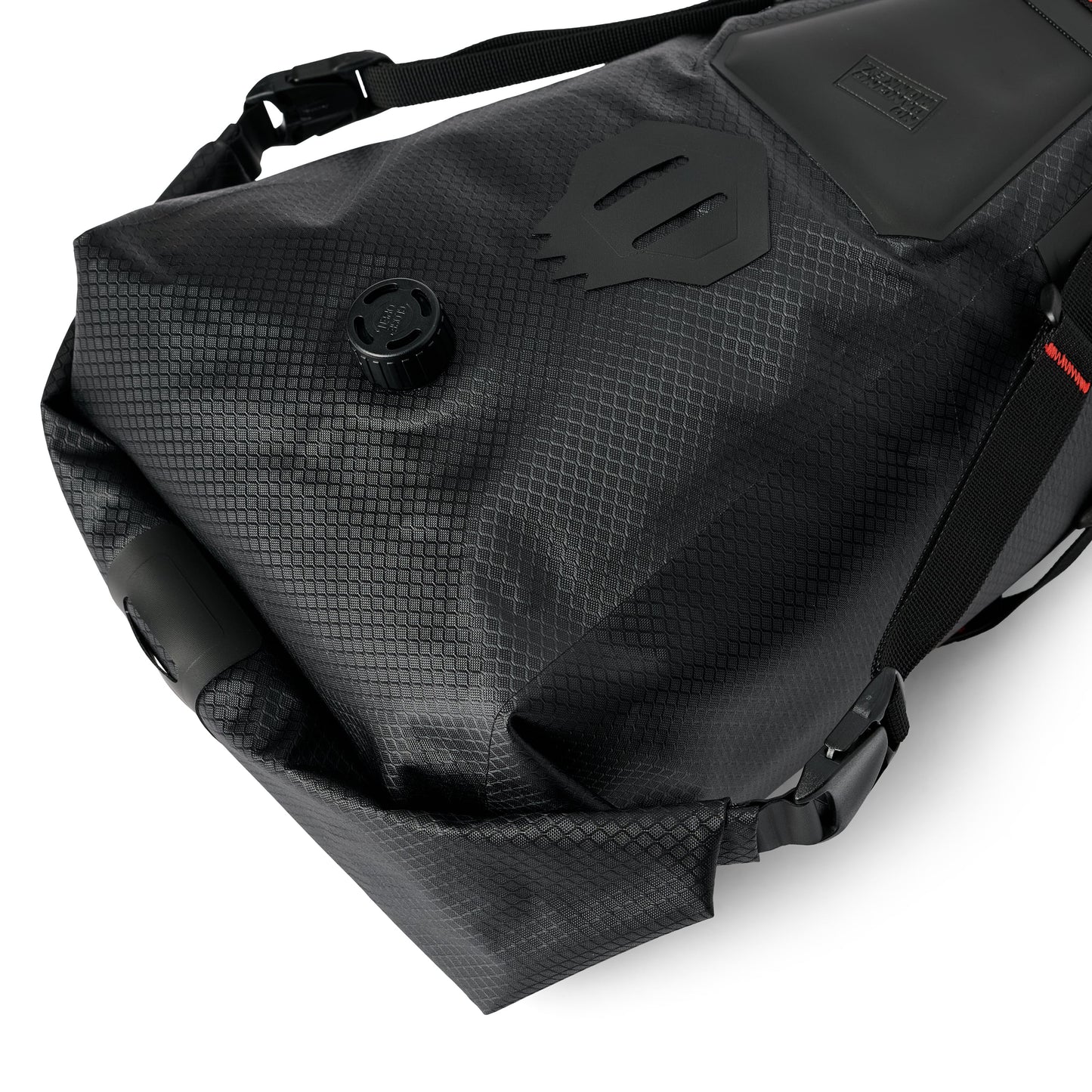 USWE ROLLTOP SADDLE BAG 9 L sort sadeltaske