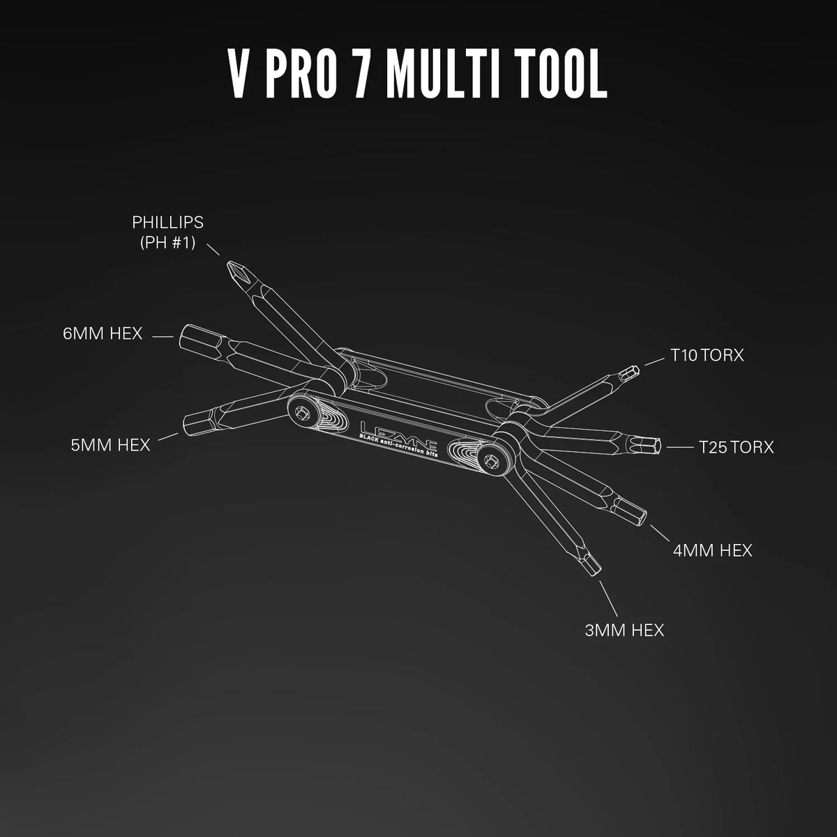 Multi-Outils LEZYNE V PRO 7