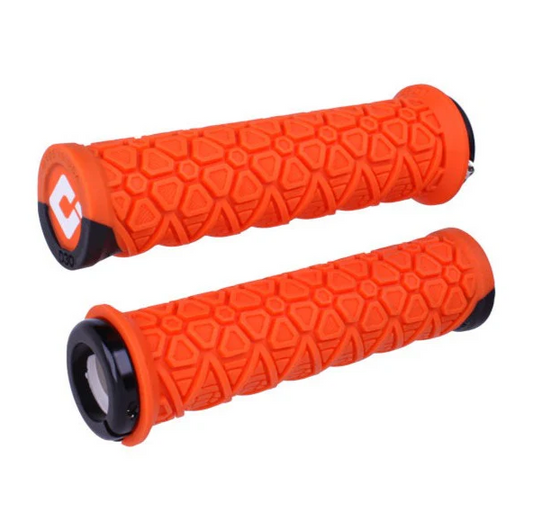 ODI VANQUISH Lock-On Gripy 135 mm oranžové