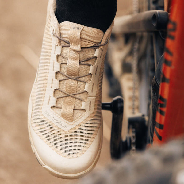 Horské kolo boty CRANKBROTHERS STAMP TRAIL VENT SPEEDLACE světle šedé