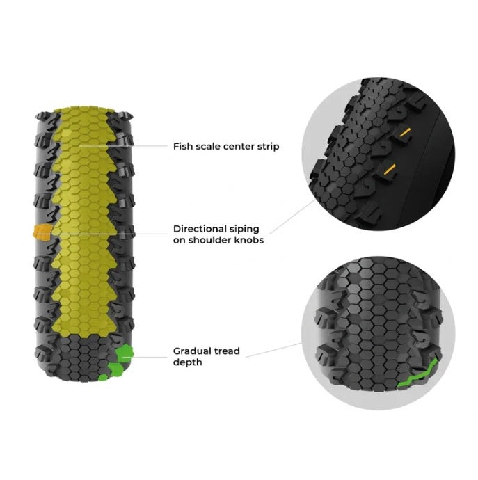 VITTORIA Terreno T30 fine loose 650x47c Gravel Endurance G2.0 Tubeless Ready Soft Black Q2 2025-dæk