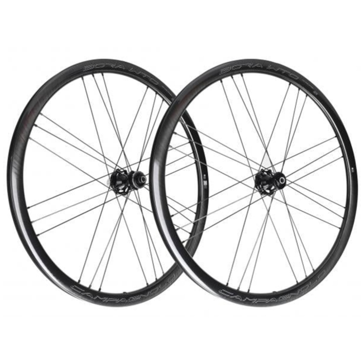 Paires de Roues CAMPAGNOLO BORA WTO 33 DISC à Pneus (Center Lock)