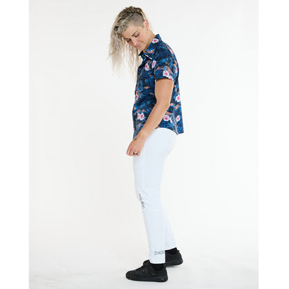 Chemise Technique DHARCO TECH PARTY OASIS Femme Bleu