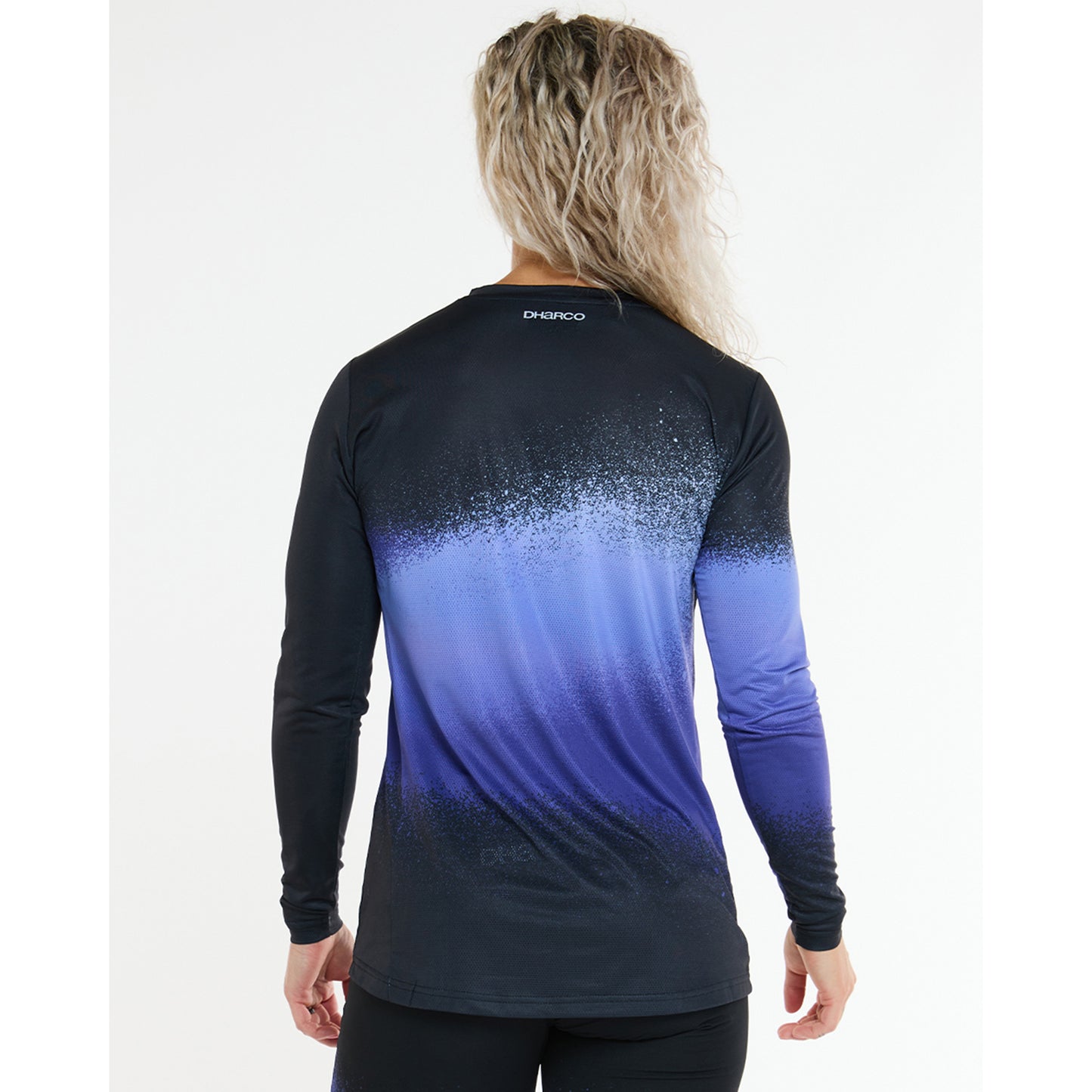DHARCO RACE ULTRA VIOLET Långärmad Jersey Svart/Lila för damer