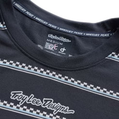 TROY LEE DESIGNS LILIUM RIDE CHECKED OUT Kortärmad Carbon-tröja för damer