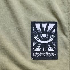 TROY LEE DESIGNS LILIUM RIDE STAMPS Kortärmad Jersey, dam Sage