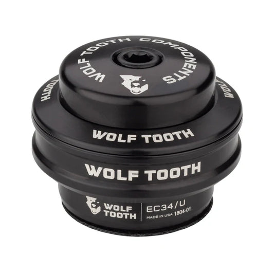 Høj kop til WOLF TOOTH eksternt headset 1"1/8 EC34 Stack 16 mm Sort