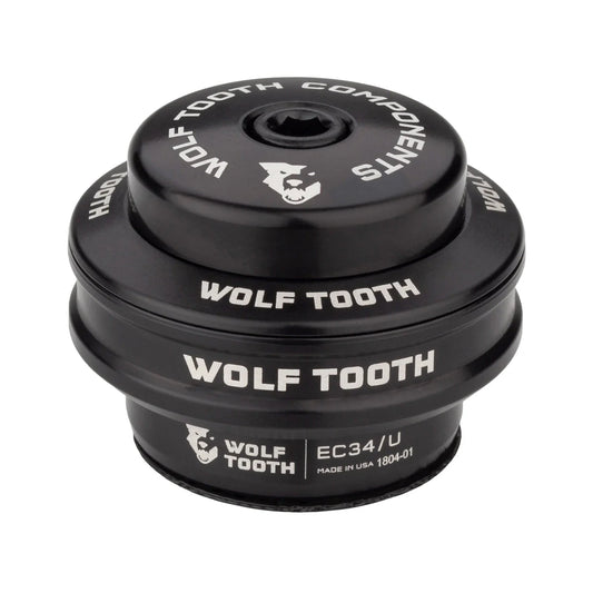 Vysoký kalíšek pro externí náhlavní soupravu WOLF TOOTH PREMIUM 1"1/8 EC34 Stack 16 mm Black