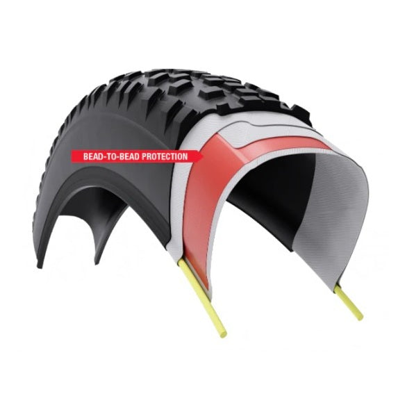 WTB BYWAY TCS LIGHT FAST ROLLING DUAL DNA SG2 700x44c Tubeless Ready Forstærket sort dæk