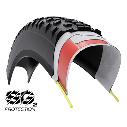 Pneu WTB VULPINE TCS LIGHT FAST ROLLING DUAL DNA SG2 120tpi 700x45c Tubeless Ready Beige