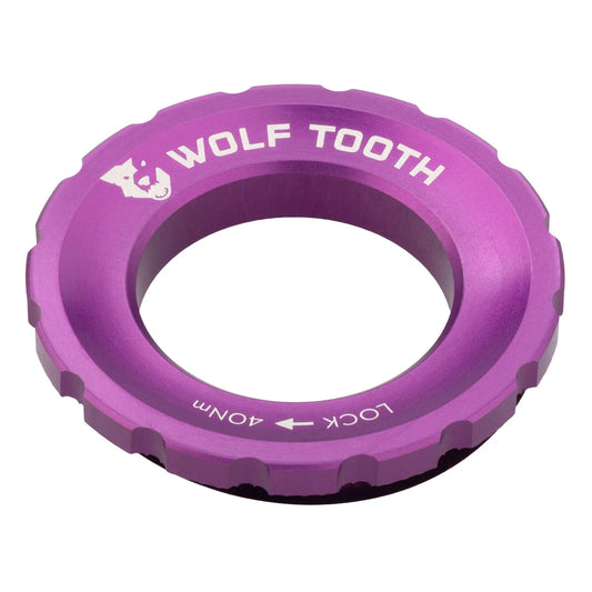 Vnější matice Centerlock WOLF TOOTH, fialová