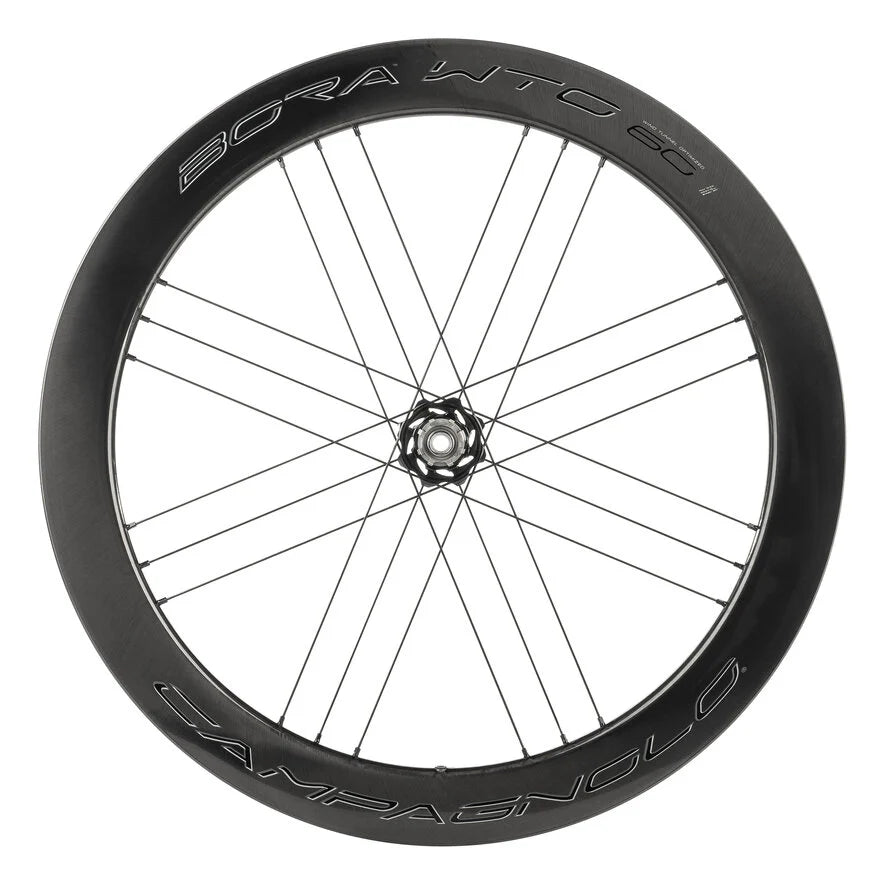 Paire de Roues CAMPAGNOLO BORA WTO 60 DISC C23 DISC à Pneus (Center Lock)