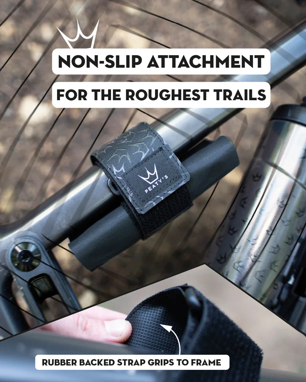 Sangle Porte Outils PEATY'S HOLDFAST NIGHTRIDER Noir