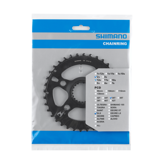 SHIMANO SLX 36T kædehjul til FC-M7100-2/FC-M7120-B2